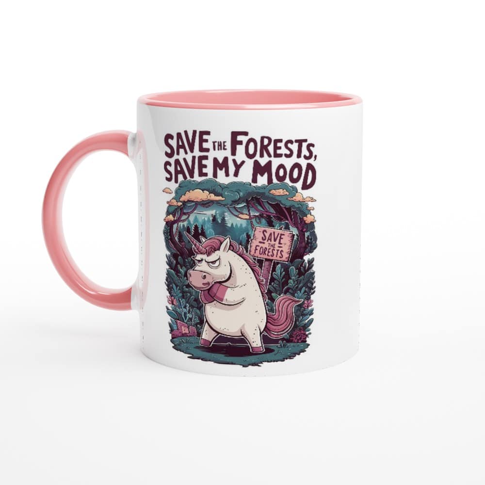 Grumpycorn - "Save the Forests, Save My Mood Mug - Grumpycorn's Environmental Plea" 6 ToonTreasure funny graphic t-shirt “Grumpycorn - "Save the Forests, Save My Mood Mug - Grumpycorn's Environmental Plea"” – Grumpycorn Mug's